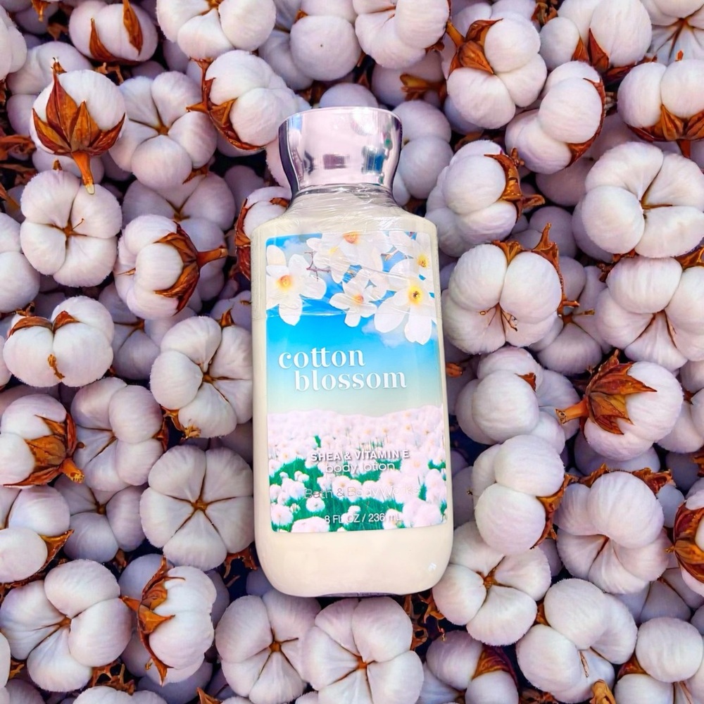 Bath & Body Works COTTON BLOSSOM Body Lotion 8 oz Retired Discontinued SEALED